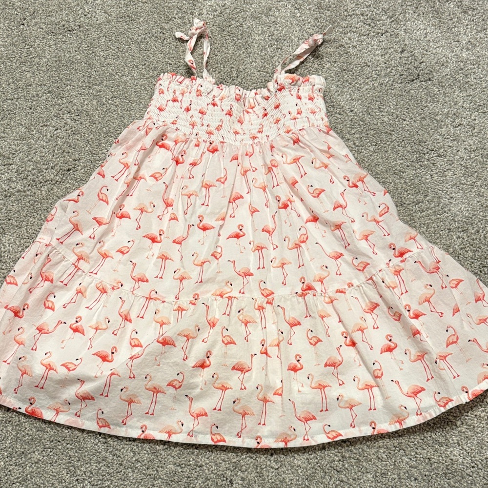 EUC girls Flamingo Sundress